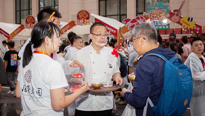 以食為媒，淮揚菜品鑒堂受邀參展“北京國際美食薈”